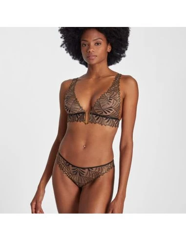 Soutien-gorge Brassière Sans Armatures SENSORY ILLUSION AUBADE Golden Leaves 1 Soutien-gorge Brassière Sans Armatures SENSORY ILLUSION AUBADE Golden Leaves