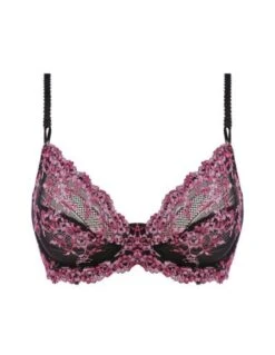 Soutien Gorge Classique à Armatures EMBRACE LACE Wacoal Black Berry -Ma Boîte à Dessous Soldes soutien gorge classique a armatures embrace lace wacoal black berry 3
