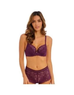 Soutien-gorge Classique à Armatures RAFFINE Wacoal Potent Purple -Ma Boîte à Dessous Soldes soutien gorge classique a armatures raffine wacoal potent purple 3