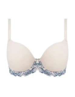 Soutien Gorge Contour Armatures EMBRACE LACE WACOAL Pastel Blue -Ma Boîte à Dessous Soldes soutien gorge contour armatures embrace lace wacoal pastel blue 2