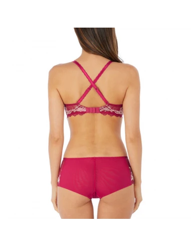 Soutien Gorge Contour Lace Perfection - Wacoal Cerise 2 Soutien Gorge Contour Lace Perfection - Wacoal Cerise – Image 2