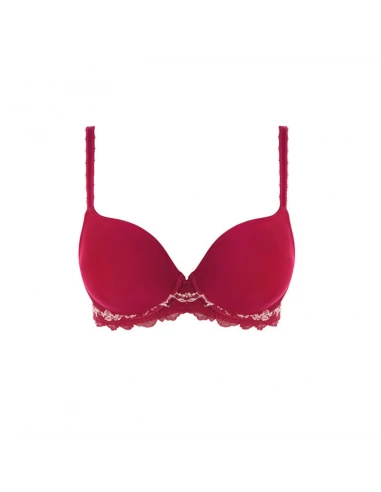 Soutien Gorge Contour Lace Perfection - Wacoal Cerise 3 Soutien Gorge Contour Lace Perfection - Wacoal Cerise – Image 3