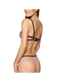 Soutien-gorge Corbeille Armatures Dentelle RUMI GORTEKS Noir