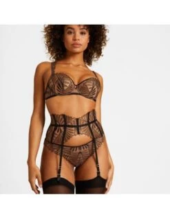 Soutien-gorge Corbeille Avec Armatures SENSORY ILLUSION AUBADE Golden Leaves -Ma Boîte à Dessous Soldes soutien gorge corbeille avec armatures sensory illusion aubade golden leaves 2