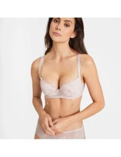 Soutien-gorge Corbeille Coque En Dentelle Recyclée SOFTESSENCE AUBADE Skin -Ma Boîte à Dessous Soldes soutien gorge corbeille coque en dentelle recyclee softessence aubade skin 3