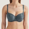 Soutien-gorge Corbeille Coque Rosessence Aubade Ardoise