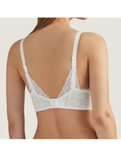 Soutien-gorge Corbeille Coque ROSESSENCE AUBADE Opale