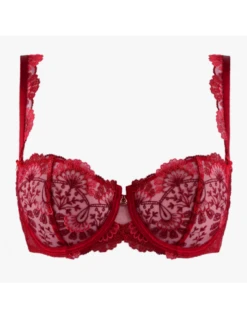 Soutien-gorge Corbeille En Dentelle ART OF INK- Aubade French Red -Ma Boîte à Dessous Soldes soutien gorge corbeille en dentelle art of ink aubade french red 4