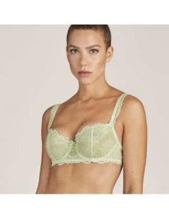 Soutien-gorge Corbeille En Dentelle DANSE DES SENS Aubade Pistache -Ma Boîte à Dessous Soldes soutien gorge corbeille en dentelle danse des sens aubade pistache 1