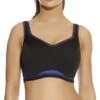 Soutien-gorge Crop Top SPORT Moulé - Maintien Extrême EPIC Freya Noir
