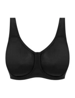 Soutien-gorge De Sport Grandes Tailles SIMONE SPORT WACOAL Noir -Ma Boîte à Dessous Soldes soutien gorge de sport grandes tailles simone sport wacoal noir 3