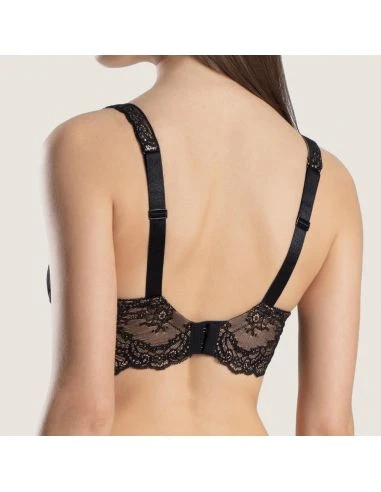 Soutien-gorge Emboitant Armatures En Dentelle DANSE DES SENS Aubade Noir 2 Soutien-gorge Emboitant Armatures En Dentelle DANSE DES SENS Aubade Noir – Image 2