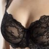 Soutien-gorge Emboitant Armatures En Dentelle DANSE DES SENS Aubade Noir