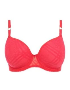 Soutien-gorge Moulé Plunge T Shirt Armatures FREYA FATALE Freya Chili Red -Ma Boîte à Dessous Soldes soutien gorge moule plunge t shirt armatures freya fatale freya chili red 4