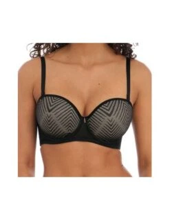 Soutien-gorge Moulé Sans Bretelles Armatures TAILORED Freya Noir