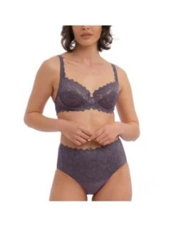 Soutien Gorge Plunge Armatures EGLANTINE - Wacoal Argent -Ma Boîte à Dessous Soldes soutien gorge plunge armatures eglantine wacoal argent 1