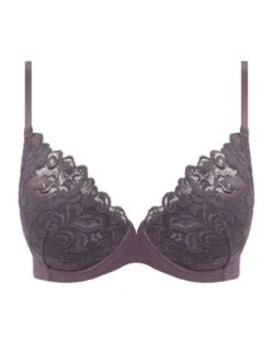 Soutien Gorge Plunge Armatures EGLANTINE - Wacoal Argent -Ma Boîte à Dessous Soldes soutien gorge plunge armatures eglantine wacoal argent 2