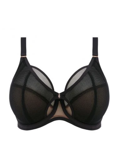 Soutien-gorge Plunge Armatures KINTAI Elomi Noir 3 Soutien-gorge Plunge Armatures KINTAI Elomi Noir – Image 3