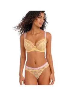 Soutien-gorge Plunge Armatures OFFBEAT FREYA Lemon Fizz -Ma Boîte à Dessous Soldes soutien gorge plunge armatures offbeat freya lemon fizz 2