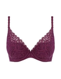 Soutien-gorge Plunge Armatures RAFFINE Wacoal Potent Purple 7 Soutien-gorge Plunge Armatures RAFFINE Wacoal Potent Purple -Ma Boîte à Dessous Soldes soutien gorge plunge armatures raffine wacoal potent purple 3
