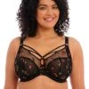 Soutien-gorge Plunge Armatures SACHI Black Butterfly Elomi