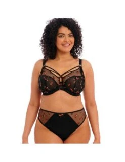 Soutien-gorge Plunge Armatures SACHI Black Butterfly Elomi -Ma Boîte à Dessous Soldes soutien gorge plunge armatures sachi black butterfly elomi 2
