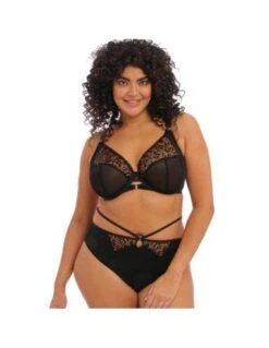 Soutien-gorge Plunge Armatures Sans Basque NAMRAH Elomi Noir -Ma Boîte à Dessous Soldes soutien gorge plunge armatures sans basque namrah elomi noir 2
