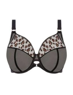 Soutien-gorge Plunge Armatures Sans Basque NAMRAH Elomi Noir -Ma Boîte à Dessous Soldes soutien gorge plunge armatures sans basque namrah elomi noir 3