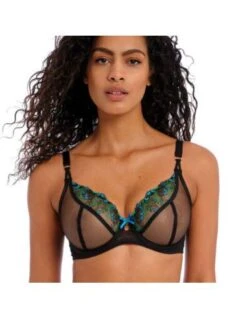 Soutien-gorge Plunge Armatures SHOW OFF Freya Noir -Ma Boîte à Dessous Soldes soutien gorge plunge armatures show off freya noir 1