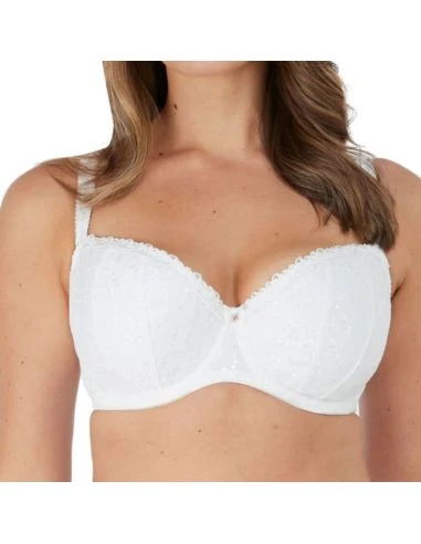 Soutien-gorge Plunge Paddé Armatures ANA Fantasie Natural Blanc 1 Soutien-gorge Plunge Paddé Armatures ANA Fantasie Natural Blanc