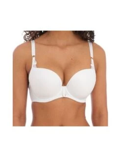 Soutien-gorge Plunge T Shirt Armatures TEMPTRESS Freya Blanc -Ma Boîte à Dessous Soldes soutien gorge plunge t shirt armatures temptress freya blanc 1