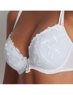 Soutien-gorge Push Up Armatures LOVESSENCE AUBADE Blanc -Ma Boîte à Dessous Soldes soutien gorge push up armatures lovessence aubade blanc 1