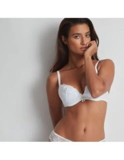 Soutien-gorge Push Up Armatures LOVESSENCE AUBADE Blanc -Ma Boîte à Dessous Soldes soutien gorge push up armatures lovessence aubade blanc 3