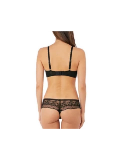 Soutien-gorge Push Up Armatures LUMIERE DOUCE Wacoal Noir -Ma Boîte à Dessous Soldes soutien gorge push up armatures lumiere douce wacoal noir 1