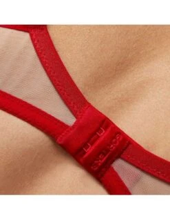 Soutien-gorge Push Up Armatures MISTRESS Gorteks Rouge -Ma Boîte à Dessous Soldes soutien gorge push up armatures mistress gorteks rouge 1