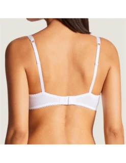 Soutien-gorge Push-up Coton BAHIA ET MOI - Aubade Blanc -Ma Boîte à Dessous Soldes soutien gorge push up coton bahia et moi aubade blanc 1