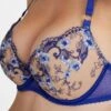 Soutien-gorge Push Up Coussinets Aubade IDYLLE A GIVERNY Les Mots Bleus