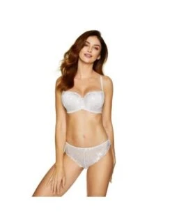 Soutien-gorge Push Up En Dentelle MOON Gorteks Silver -Ma Boîte à Dessous Soldes soutien gorge push up en dentelle moon gorteks silver 1