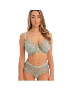 Soutien-gorge Renfort Latéral Armatures AUBREE FANTASIE Vintage Green