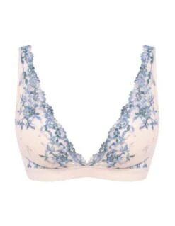 Soutien Gorge Sans Armatures EMBRACE LACE WACOAL Pastel Blue -Ma Boîte à Dessous Soldes soutien gorge sans armatures embrace lace wacoal pastel blue 3