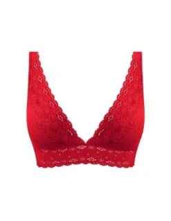 Soutien-gorge Sans Armatures HALO LACE WACOAL Barbados Cherry -Ma Boîte à Dessous Soldes soutien gorge sans armatures halo lace wacoal barbados cherry 3
