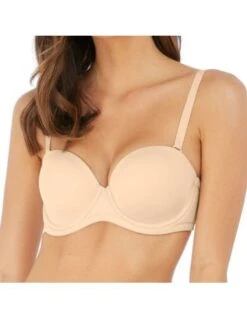 Soutien-gorge Sans Bretelles Avec Armatures RED CARPET Wacoal Sand -Ma Boîte à Dessous Soldes soutien gorge sans bretelles avec armatures red carpet wacoal sand 5