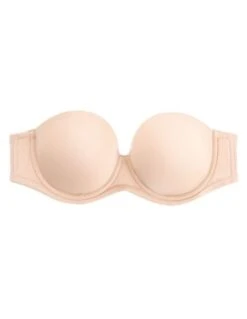 Soutien-gorge Sans Bretelles Avec Armatures RED CARPET Wacoal Sand -Ma Boîte à Dessous Soldes soutien gorge sans bretelles avec armatures red carpet wacoal sand 6