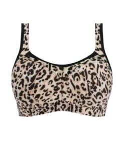 Soutien-gorge SPORT Bonnets Moulés Avec Armatures - Maintien Extrême - HIGH OCTANE Freya Active Léopard -Ma Boîte à Dessous Soldes soutien gorge sport bonnets moules avec armatures maintien extreme high octane freya active leopard 3