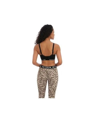 Soutien Gorge Sport Sans Armatures Maintien Extrême DYNAMIC FREYA Active Pure Leopard Black 3 Soutien Gorge Sport Sans Armatures Maintien Extrême DYNAMIC FREYA Active Pure Leopard Black – Image 3