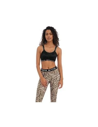 Soutien Gorge Sport Sans Armatures Maintien Extrême DYNAMIC FREYA Active Pure Leopard Black 1 Soutien Gorge Sport Sans Armatures Maintien Extrême DYNAMIC FREYA Active Pure Leopard Black