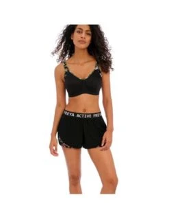 Soutien Gorge Sport SONIC FREYA Active Jungle Black Maintien Ferme -Ma Boîte à Dessous Soldes soutien gorge sport sonic freya active jungle black maintien ferme 2