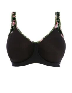 Soutien Gorge Sport SONIC FREYA Active Jungle Black Maintien Ferme -Ma Boîte à Dessous Soldes soutien gorge sport sonic freya active jungle black maintien ferme 3