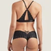 Soutien-gorge Triangle Bralette BAHIA ET MOI - Aubade Noir