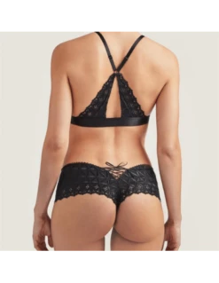 Soutien-gorge Triangle Bralette BAHIA ET MOI - Aubade Noir